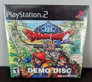 Brand New PlayStation 2 PS2 Dragon Quest VIII Demo Disc 2005 Square Enix sealed - Picture 1 of 2