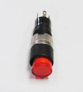 Omron A3DT-90A1-00ER, SPST-NO 1 mA 30VDC, Red Lighted Pushbutton Switch, Solder  - Picture 1 of 2