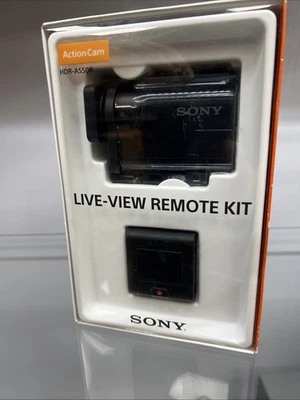 SONY HDR-AS50 Full HD Action Cam Live View Remote Kit RM-LVR3 ZEISS WATERPROOF - Image 1 of 4