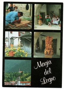 ud 373 - ca. 2000 SUTRIO (Udine) Holzmagie - nicht sehr gut - Foto Ulderica aus Brunnen - Bild 1 von 2