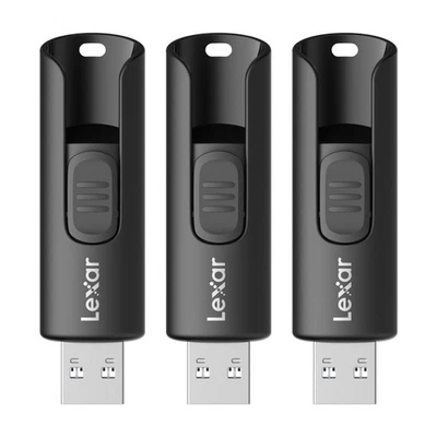 64GB 3-Pack Flash Drive A30E USB 3.2 Gen 1, USB Drive up to 100MB/s, Storage ... - Image 1 of 4