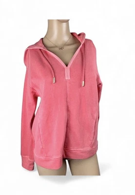 Tommy Bahama Hoodie Women’s Extra Small Pink Long Sleeve Sweatshirt Hooded - Image 1 of 4