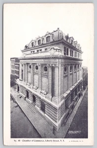 Camera di Commercio Indiviso Retro Liberty Street New York City 1902 - Foto 1 di 2