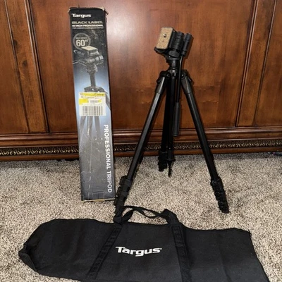 Targus Black label 60 Inch Professional Camera/camcorder Tripod - Image 1 of 4