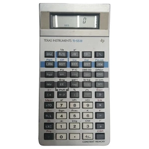 Calculadora de colección Texas Instruments ti 55 ii / Funciona con batería NUEVA Inc - Imagen 1 de 7