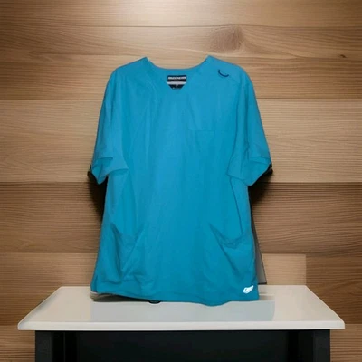 SKECHERS SCRUB TOP WOMANS SIZE LARGE - Image 1 of 4