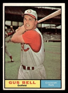 1961 Topps Gus Bell #215 EX Cincinnati Reds - Picture 1 of 2