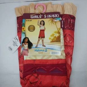 Costume Halloween Disney Moana 2 Bambina Taglia S (6/6X) Vestito Classico Vestire - Foto 1 di 6