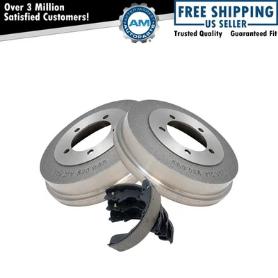 Rear Brake Drum & Shoe Kit for Dodge Chrysler Eagle Mitsubishi - Image 1 of 4
