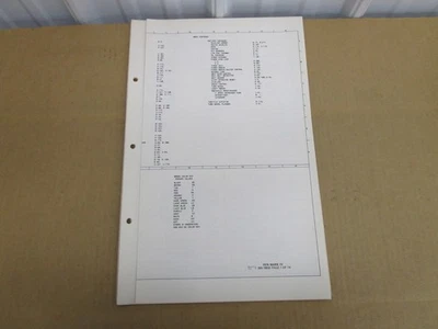 1974 Lincoln Mark IV wiring diagram SHEET schematics service manual - Image 1 of 3