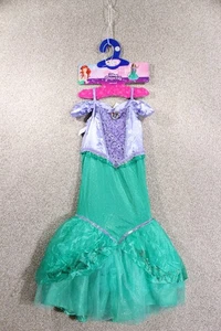 Costume Ariel Classic Disney Principessa Bambino Taglia Media 7-8 Nuovo - Foto 1 di 5