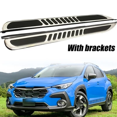 2PCS Running Boards Fit for Subaru XV Crosstrek GT 2018-2022 Nerf Bars Side Step - Image 1 of 4