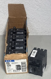 Disyuntor Eaton BR2125 (paquete de 5) 125 Amp 2P tipo BR - NUEVO caja abierta - Imagen 1 de 5