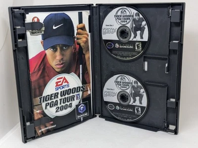 Tiger Woods PGA Tour 2004 (Nintendo GameCube, 2003) CIB Complete Tested & Works - Image 1 of 3