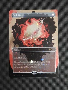 MTG Sol Ring Galaxy Foil 1494 SP/LP+ - Picture 1 of 9