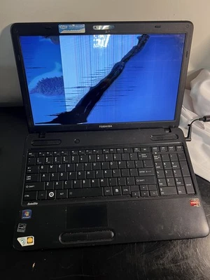 TOSHIBA SATELLITE C655 - PARA REPUESTOS - Windows7 - Dellamin - LEER DESCRIPCIÓN -  Foto 1 de 4