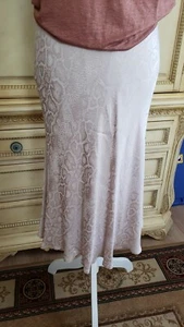Snake Print Midi Skirt - Picture 1 of 12