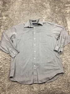Daniel Cremieux Richard Button Up Shirt Mens Size 16.5 / 33 Gray Cotton - Picture 1 of 10