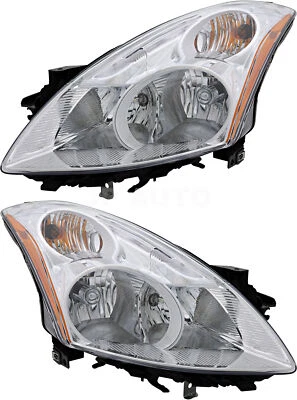 For 2010-2012 Nissan Altima Sedan Headlight HID Set Driver and Passenger Side Foto 1 de 4