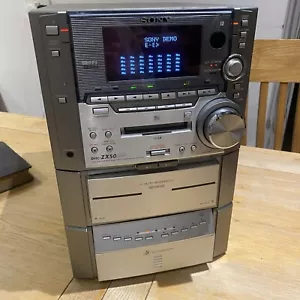 Sony HCD-ZX50MD Ricevitore Minidisc Compact Disc Deck, Vedi Info - Foto 1 di 18