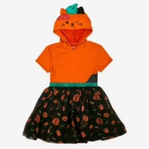Girls' Size M Squishmallows Halloween Cosplay Short Sleeve Dress Pit to Pit 13" - Picture 1 of 10