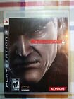 METAL GEAR SOLID 4 GUNS OF THE PATRIOTS PS3 PLAYSTATION 3 COMPLETE