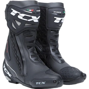 TCX RT-Race Black Cheap Discount MX Dirt Bike Boots - Picture 1 of 4