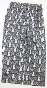 Große Croft & Barrow grau Kordelzug Pyjamahose Lounge Nachtwäsche Fleece WS488 - Bild 1 von 4