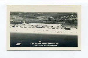 Craigville Beach Association, Barnstable MA RPPC foto postal pub - Harrison - Imagen 1 de 3