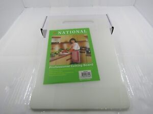 NEW Professional Catering Chopping Board Plain White Plastic Kitchen 40cm X 28cm