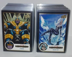 2022 Marvel Beginnings VOL 2 Series 1 Complete black Base Set 1-180 Thanos THOR - Picture 1 of 1