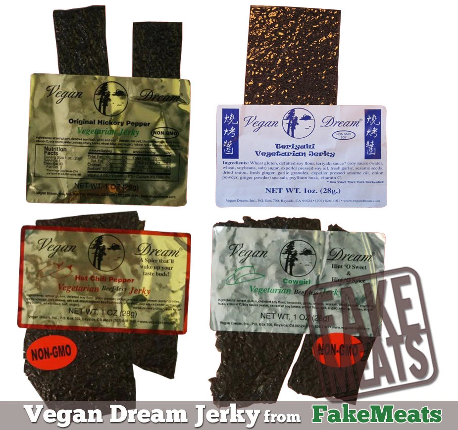 Vegan Dream Jerky, 1 oz. paquetes (pack de 8) Foto 1 de 1