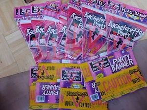 Bachelorette Party Banners / Bachelorette Decoration "Outta Control" LOT - Bild 1 von 1