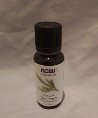 Óleos essenciais 100% puro óleo da árvore do chá garrafa de 1 oz (30 ml) NOW - Imagem 1 de 2