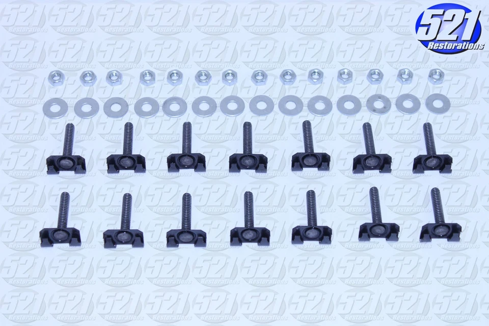 Finish Panel Trunk Fasteners Fits 68 RoadRunner Satellite 69 Barracuda Mopar - Image 1 of 1