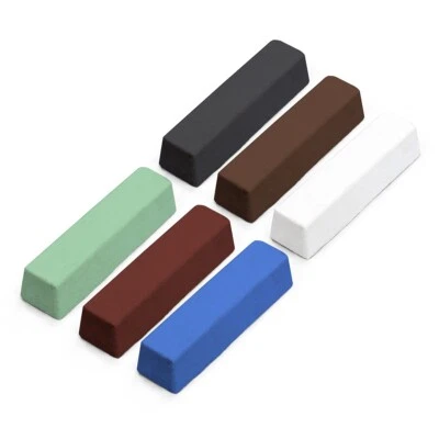 6 piezas. Kit compuesto de pulido y colorete para joyeros para pulido de metales Foto 1 de 4