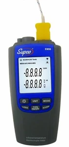 Supco EM90 Infrared and Thermocouple Thermometer -328 to 2372 Degree F - Picture 1 of 1