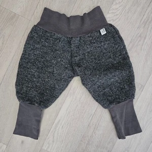 Handmade , Wollwalk Pumphose, Gr.74 bis 80, Grautöne ,Gummibund, Top gepflegt - Bild 1 von 2