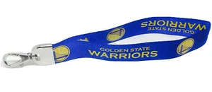 NBA Golden State Warriors Wristlet Lanyard Keychain Officially Licensed - Picture 1 of 5