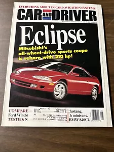 Car and Driver Magazine May 1994 Nissan 240SX, BMW840Ci, Acura NSX - Picture 1 of 3