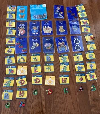 Lote de hierro. 56 piezas Cartas bordadas vintage Joy Lettershop para niños, parchearlo Foto 1 de 4