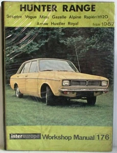 Intereurope - Hunter Range Sceptre Vogue etc / from 1967 / Workshop Manual - 207 - Picture 1 of 6
