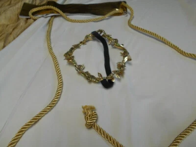 Golden Goddess Womens Mythology Adult Costume Small - Image 1 of 4