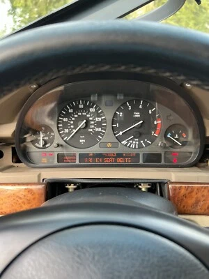 97-03 Bmw E39 540i Manual Tranny Instrumento Velocímetro Calibre Unk Mi Fabricante Original Foto 1 de 4