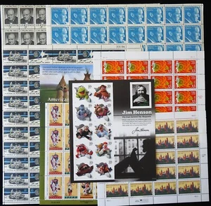 U.S. POSTAGE DISCOUNT LOT, FACE VALUE $100, .05 to .44 CENT STAMPS (lot 100E) - Picture 1 of 3