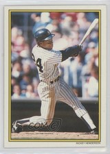 1989 Topps Mail-In Glossy All-Star Collector's Edition Rickey Henderson #35 HOF