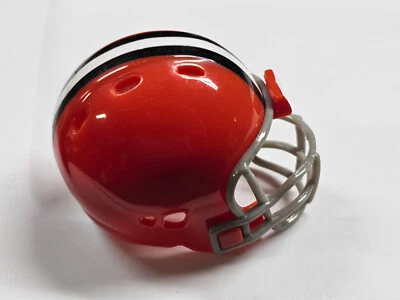 CASCO DE FÚTBOL AMERICANO PROFESIONAL DE BOLSILLO MÁSCARA GRIS CLEVELAND BROWNS #2368 RIDDELL NFL Foto 1 de 4