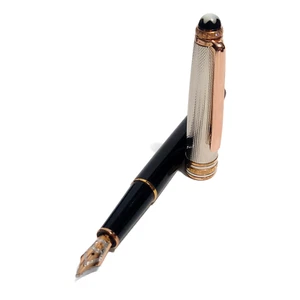 Montblanc 75th Anniversary Doue Barley 144 Fountain Pen Rose Gold Trim (0043) - Picture 1 of 10