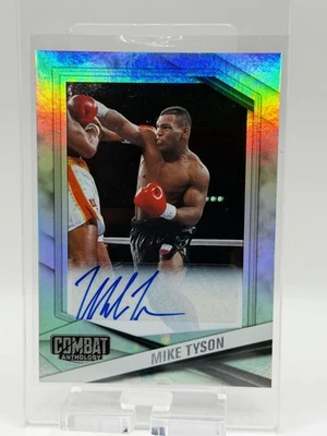 MIKE TYSON 2025 Panini Combat Anthology AUTO Autograph SSP - Image 1 of 2