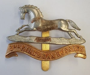 Insignia Gorra Ejército - 3rd The Kings Hussars - Imagen 1 de 2